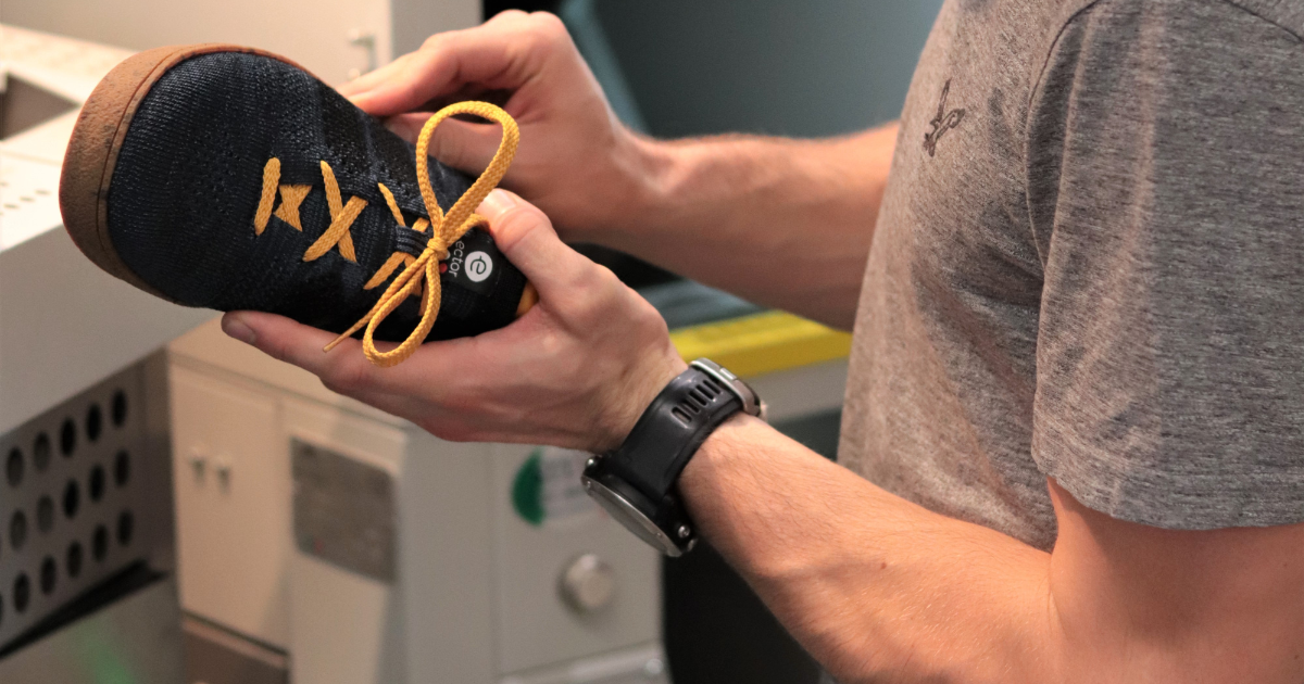 fabrication d'une sneakers made in france
