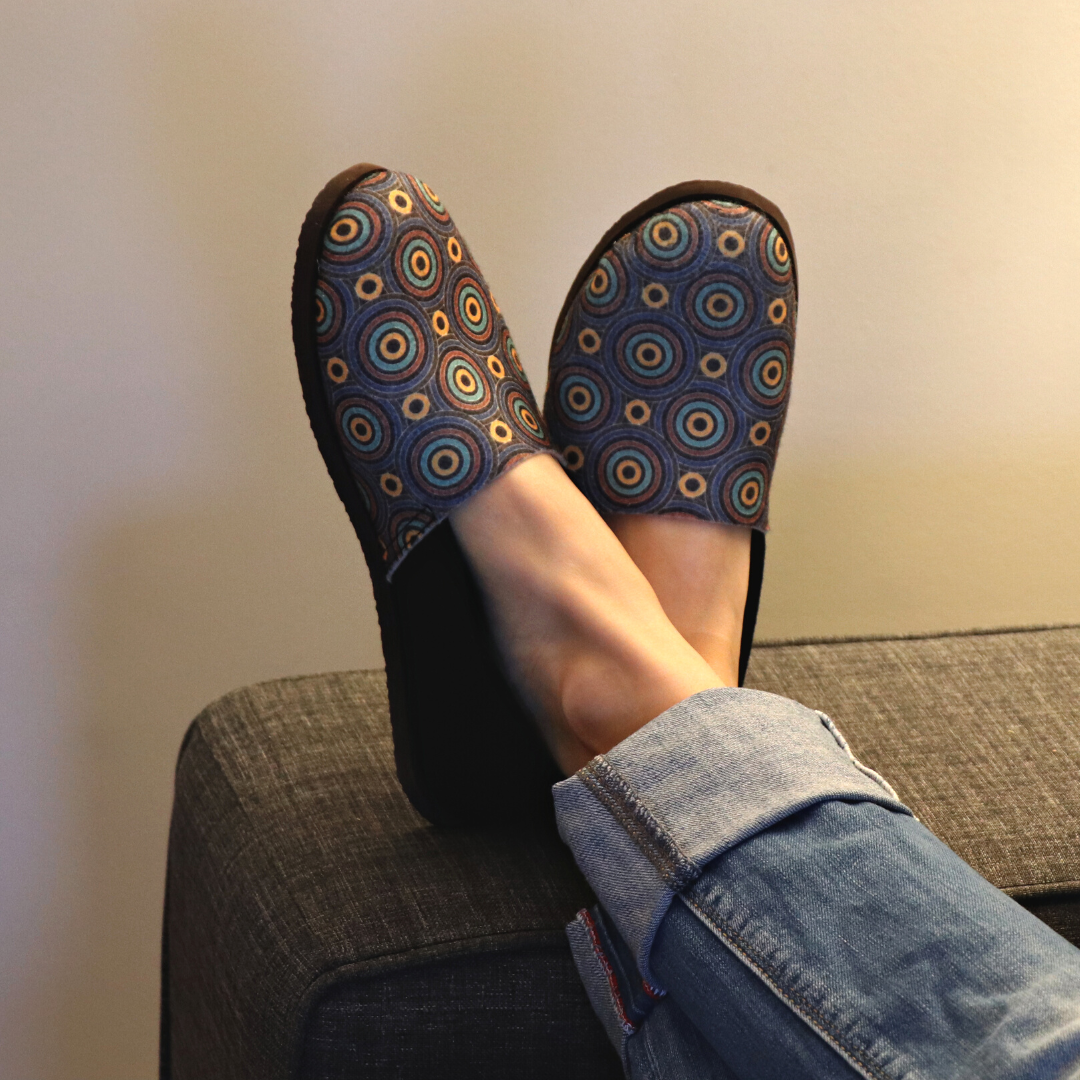 Chaussons souples adultes - zoessentiels - boutique zero dechet