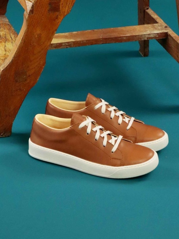 Chaussures fabriqués en France cuir marron