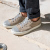 sneakers en cuir made in france et recyclées