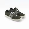 sneaker kaki et blanche made in france