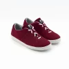 sneakers fabriquées en france couleur bordeaux
