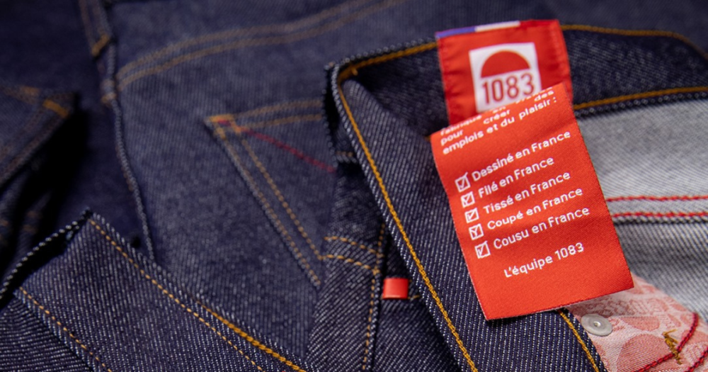 1083 marque jean Made in France