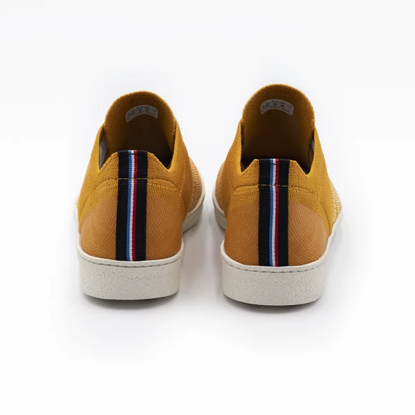 chaussures fabriquées en France jaune