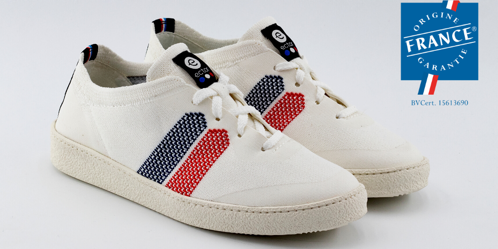Baskets tricolore certifiées Origine France Garantie