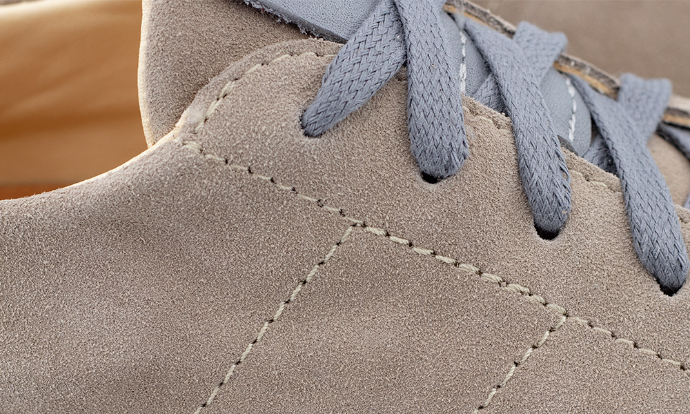 Entretien sneakers françaises daim