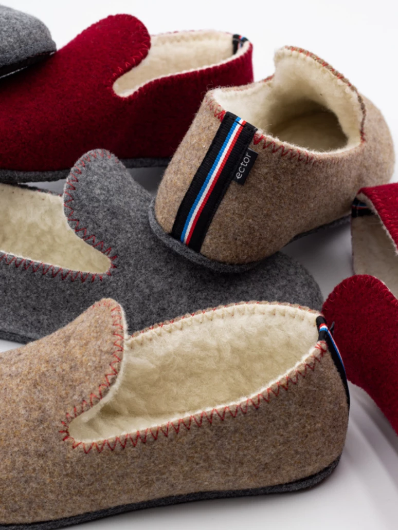 Chaussons en laine recyclés Ector sneakers