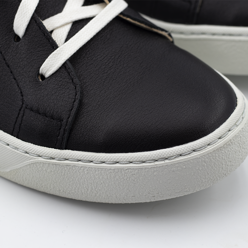 Chaussures Ector sneakers 151 Noir Chaussures cuir made in france noir