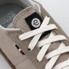 chaussures françaises daim et textile beige