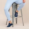 Baskets françaises pour homme bleu marine