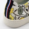 Baskets eco responsables fleurs jaunes