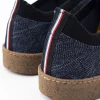 sneakers françaises bleu marine et noir