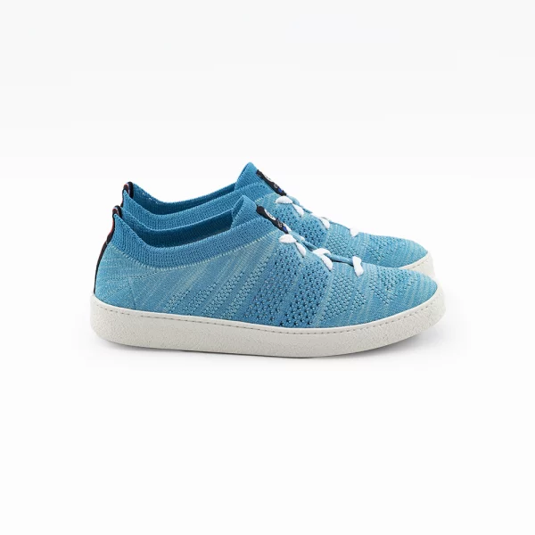 Chaussures vegan bleu bleu ciel