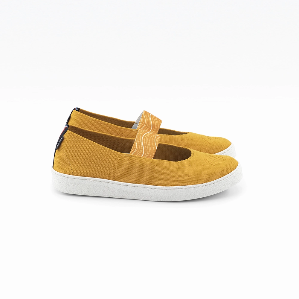 Ballerine jaune moutarde deals