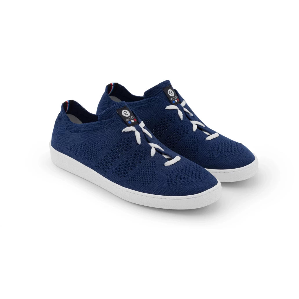 baskets françaises bleu marine
