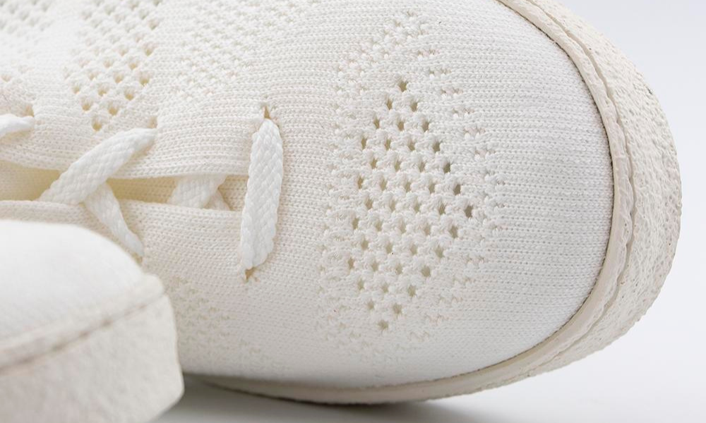 Polyester recyclé chaussure confort femme