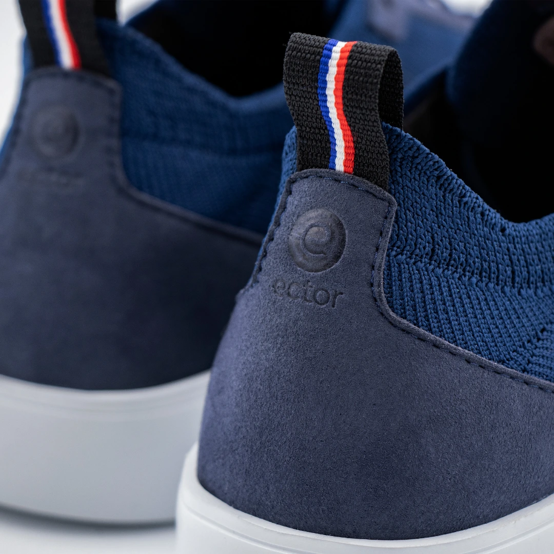 sneaker végan bleu marine