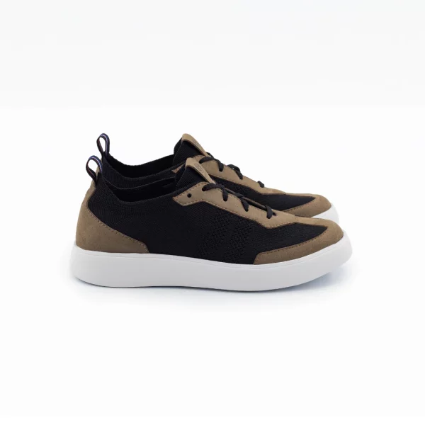 Sneakers noir taupe Made in France