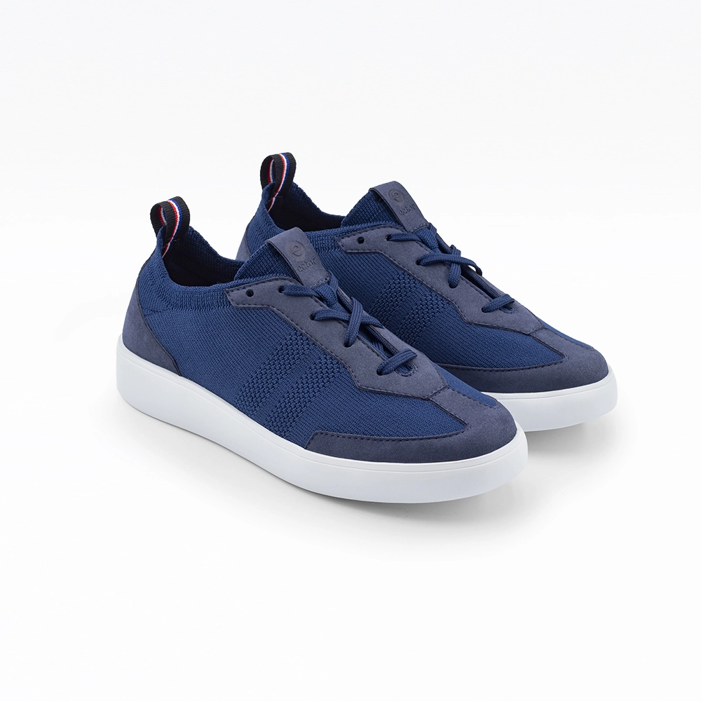 baskets françaises navy