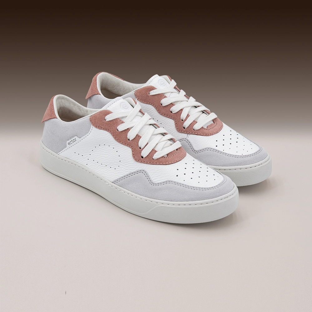 sneakers made in france cuir corail